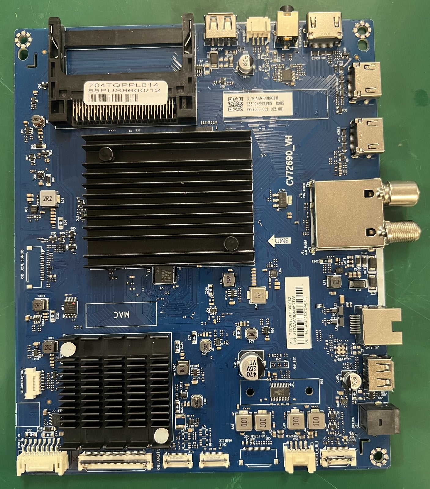 TP VISION 317GAAMBN88CTW (Chassis CV72690_VH, passend für Philips 55PUS8600/12)