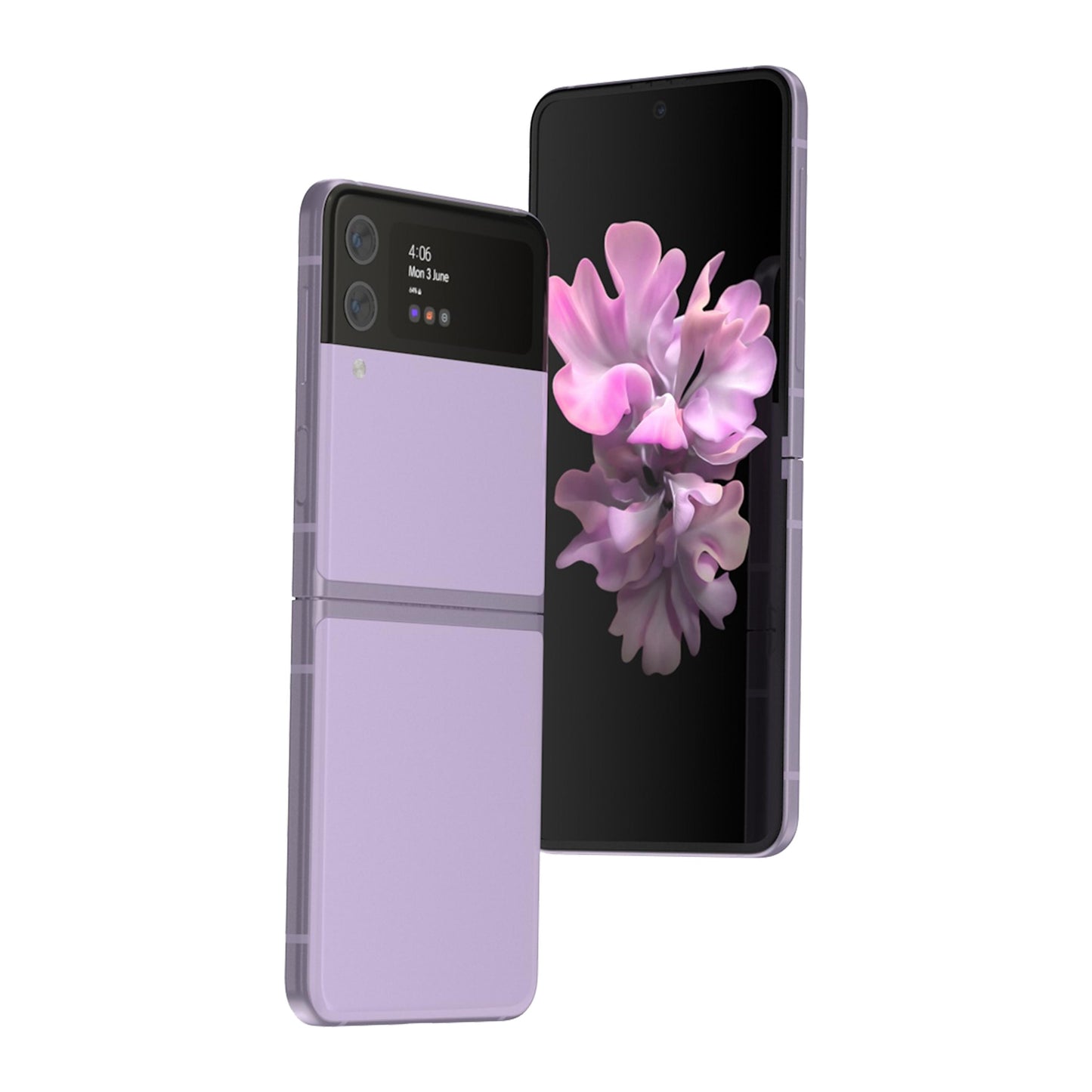 Samsung Galaxy Z Flip 3, 128 GB Speicherplatz, Flieder, Refurbished