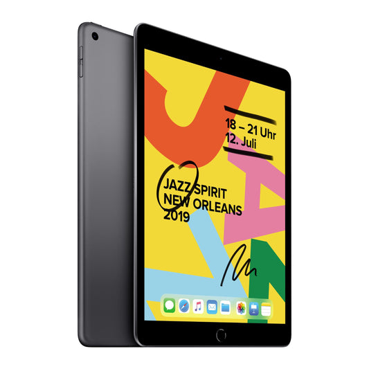 Apple iPad 7. Generation Wi-Fi, 32 GB Speicherplatz, Grau, Refurbished