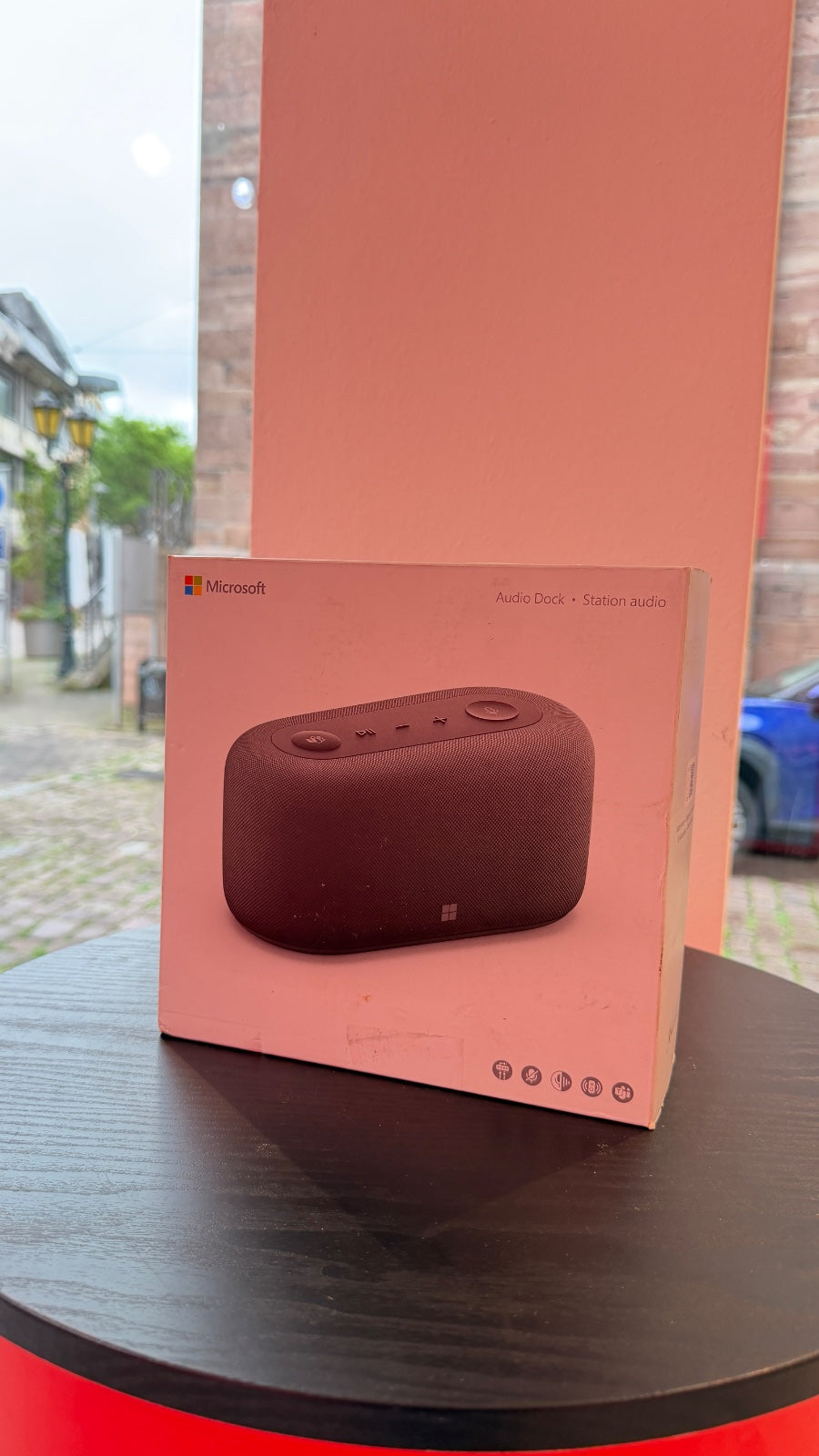 Microsoft Audio Dock schwarz – Lautsprecher/Dock, B-Ware mit OVP