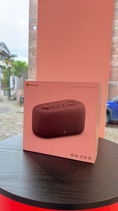 Microsoft Audio Dock schwarz – Lautsprecher/Dock, B-Ware mit OVP