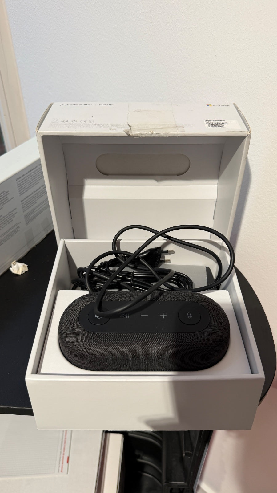 Microsoft Audio Dock schwarz – Lautsprecher/Dock, B-Ware mit OVP