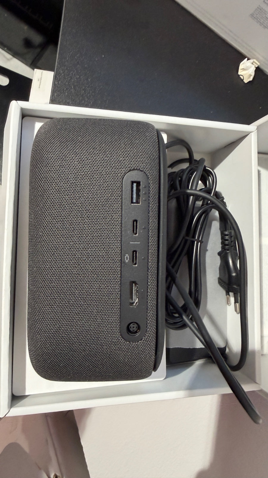 Microsoft Audio Dock schwarz – Lautsprecher/Dock, B-Ware mit OVP
