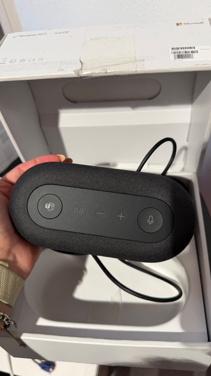 Microsoft Audio Dock schwarz – Lautsprecher/Dock, B-Ware mit OVP