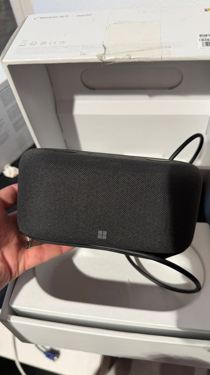 Microsoft Audio Dock schwarz – Lautsprecher/Dock, B-Ware mit OVP