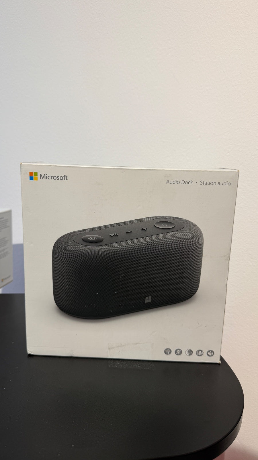 Microsoft Audio Dock schwarz – Lautsprecher/Dock, B-Ware mit OVP