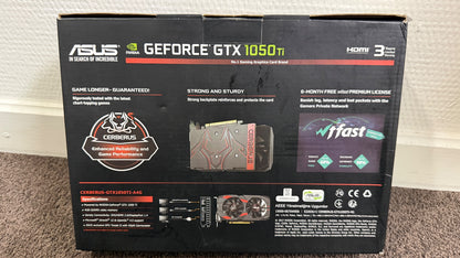 ASUS Cerberus GeForce GTX 1050 Ti Advanced Edition 4G
