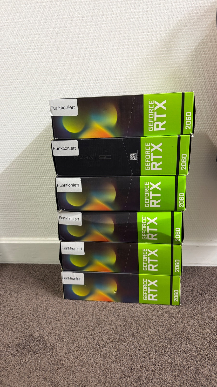 EVGA GeForce RTX 2060 SC 6 GB GDDR6 Grafikkarte OVP – geprüft