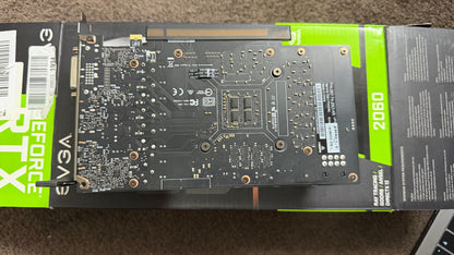 EVGA GeForce RTX 2060 SC 6 GB GDDR6 Grafikkarte OVP – geprüft