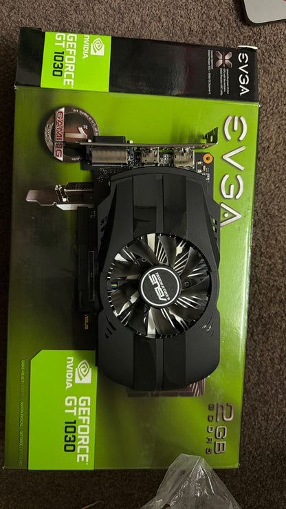 EVGA GeForce GT 1030 2GB GDDR5 Grafikkarte – geprüft, OVP
