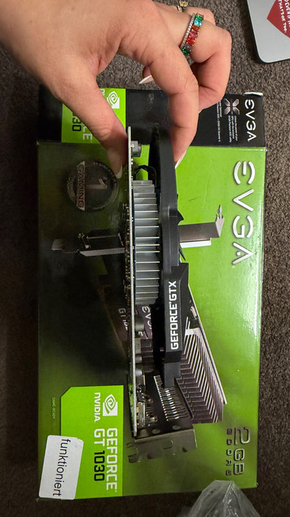 EVGA GeForce GT 1030 2GB GDDR5 Grafikkarte – geprüft, OVP