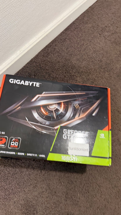 GIGABYTE GTX 1660 Ti OC 6G GDDR6 Grafikkarte B-Ware OVP