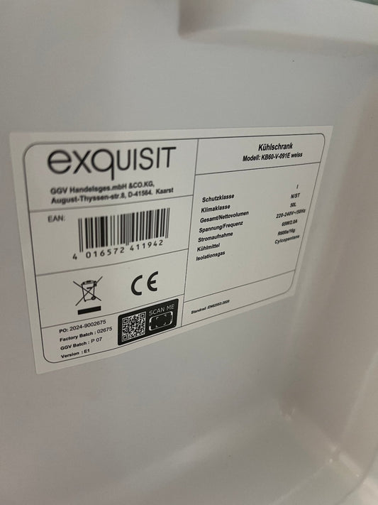 Exquisit KB60-V-091E weiss