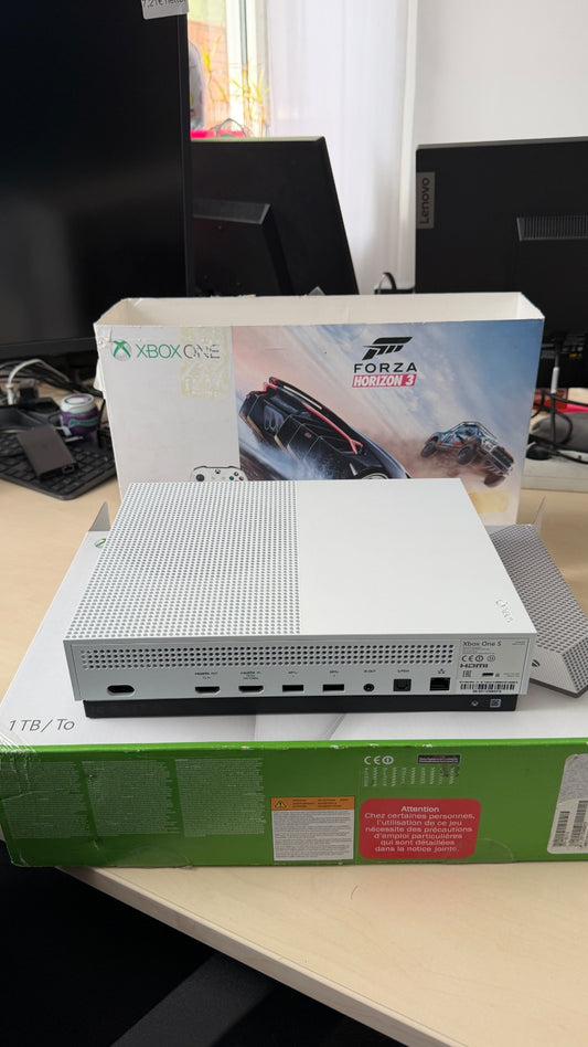 Xbox One S 1TB Forza Horizon 3 Bundle, geprüft, B-Ware, OVP