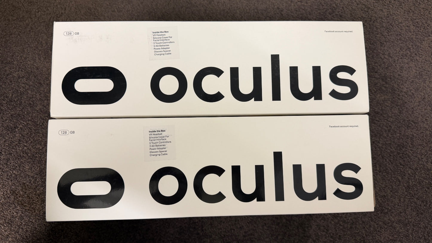 Oculus Quest 2 VR-Brille 128 GB, geprüft, OVP – B-Ware