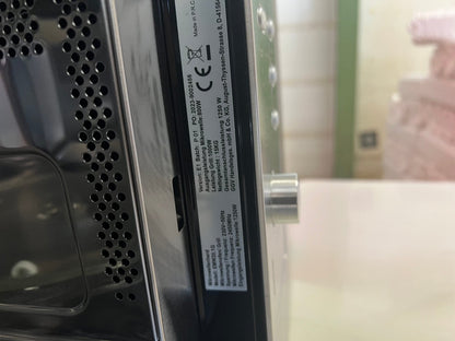 Einbau-Mikrowelle mit Grill Edelstahl 20L 800W – geprüfte B-Ware