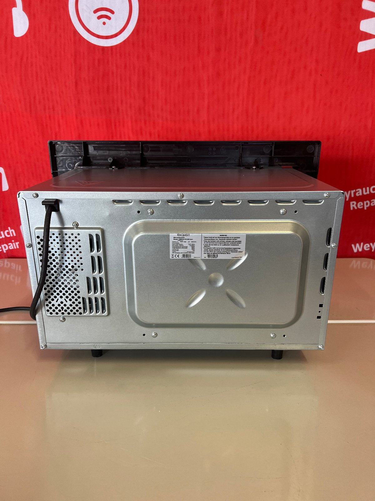 exquisit Einbau-Mikrowelle EMW20-DG-020 Inox mit Grill – geprüft