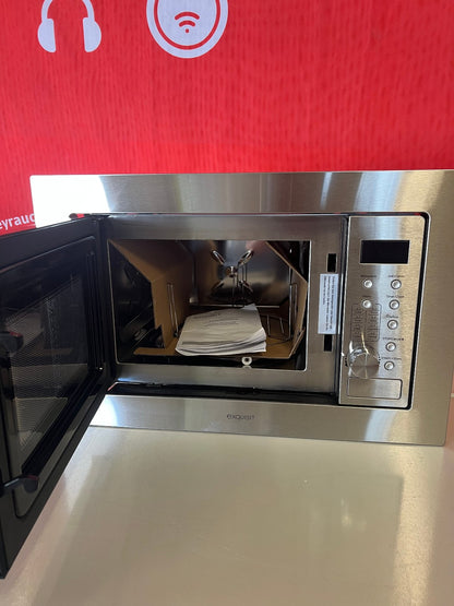 exquisit Einbau-Mikrowelle EMW20-DG-020 Inox mit Grill – geprüft