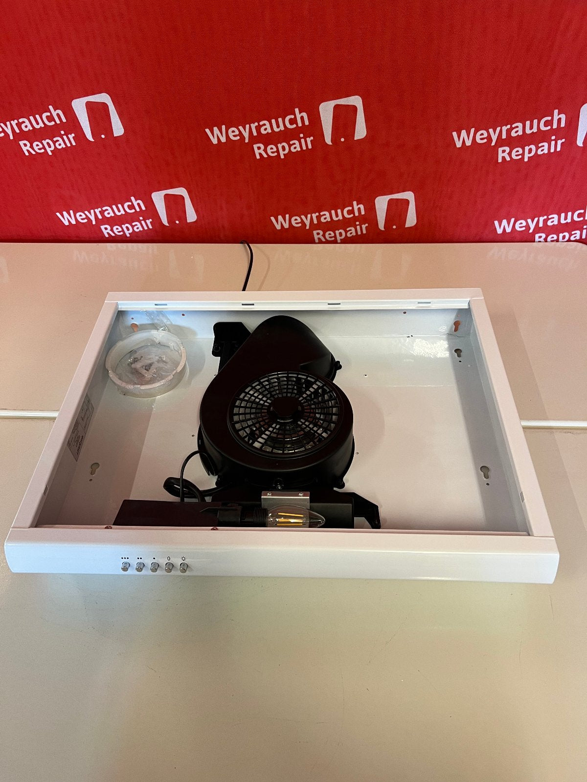 Exquisit UBH 08-2.2 Unterbau-Dunstabzugshaube Weiß – geprüft