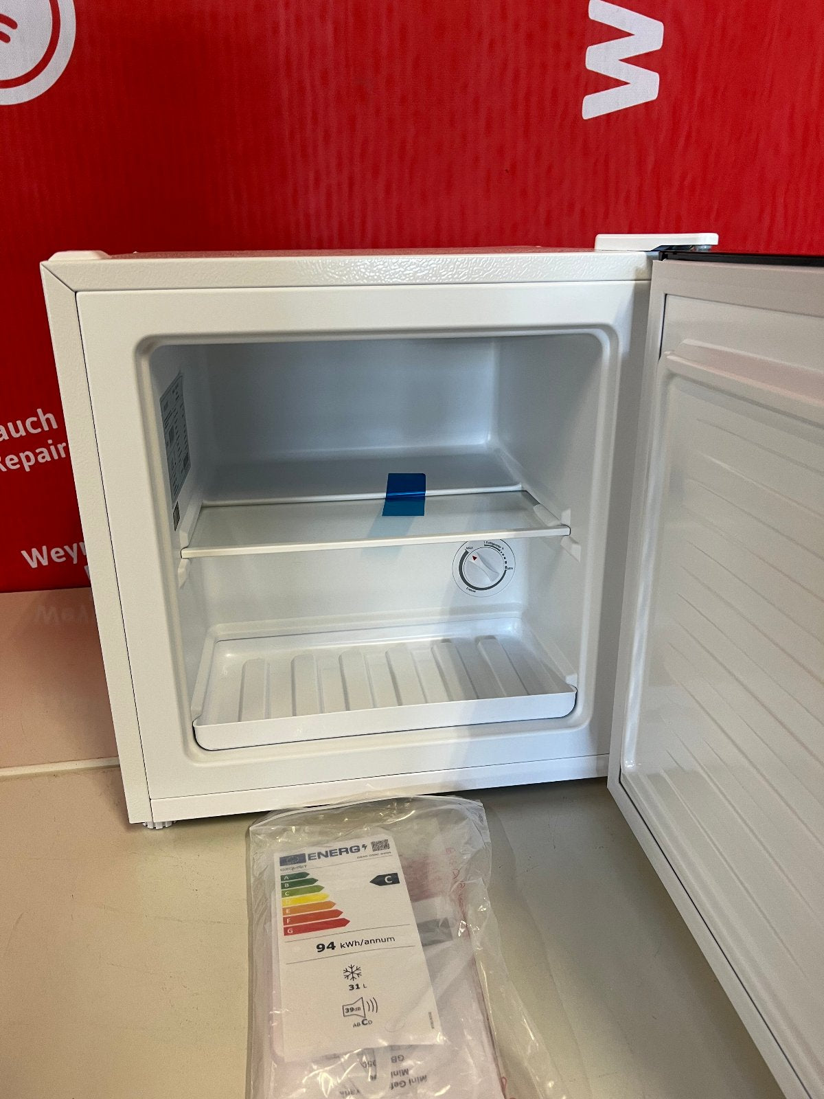 Exquisit GB40-050C Mini-Gefrierschrank weiß 31L – C-Ware