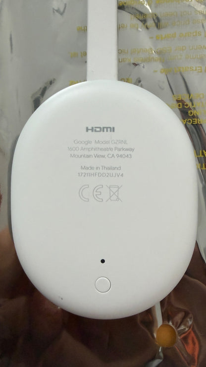 Google Chromecast (Google TV) 4K Weiß – neuwertig, 14x verfügbar