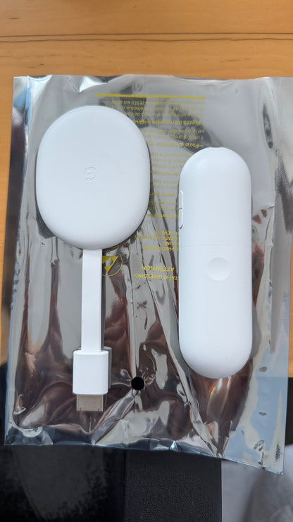 Google Chromecast (Google TV) 4K Weiß – neuwertig, 14x verfügbar