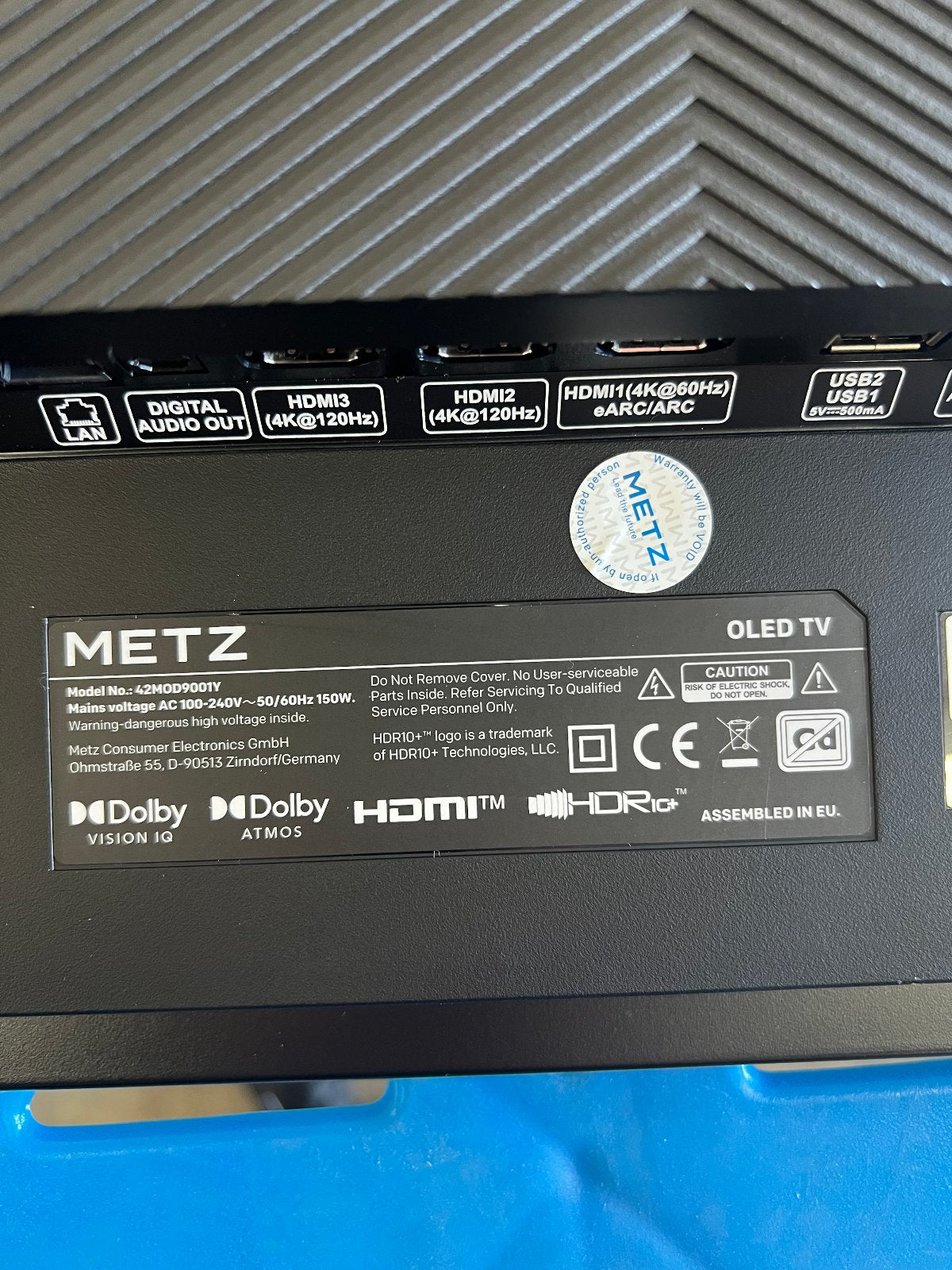 METZ 42MOD9001Y Mainboard-Set A9K90G OLED-TV Ersatzteil
