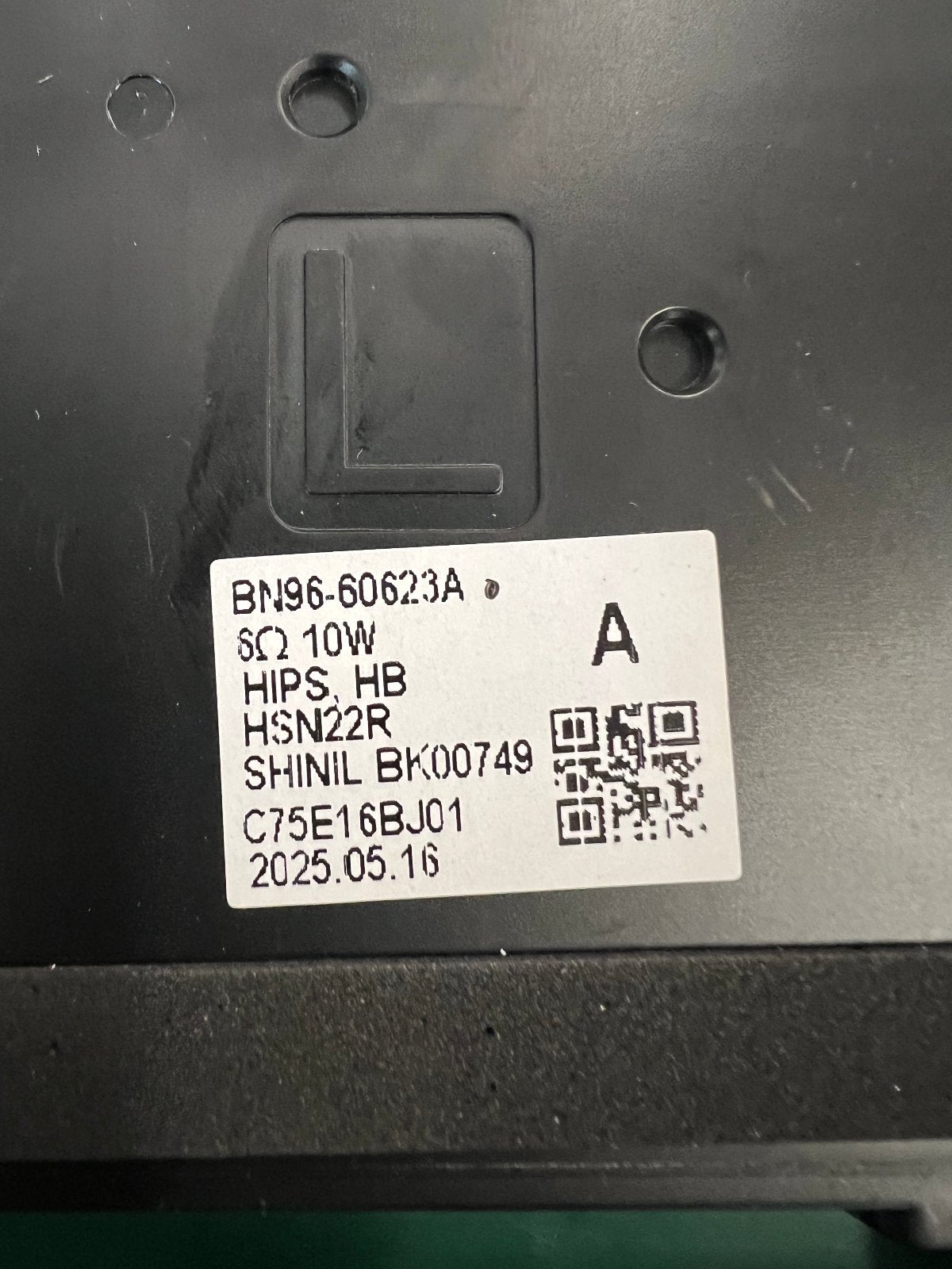 Samsung TV-Lautsprecher-Set L/R Ersatzteil BN96-60623A 6Ω/10W
