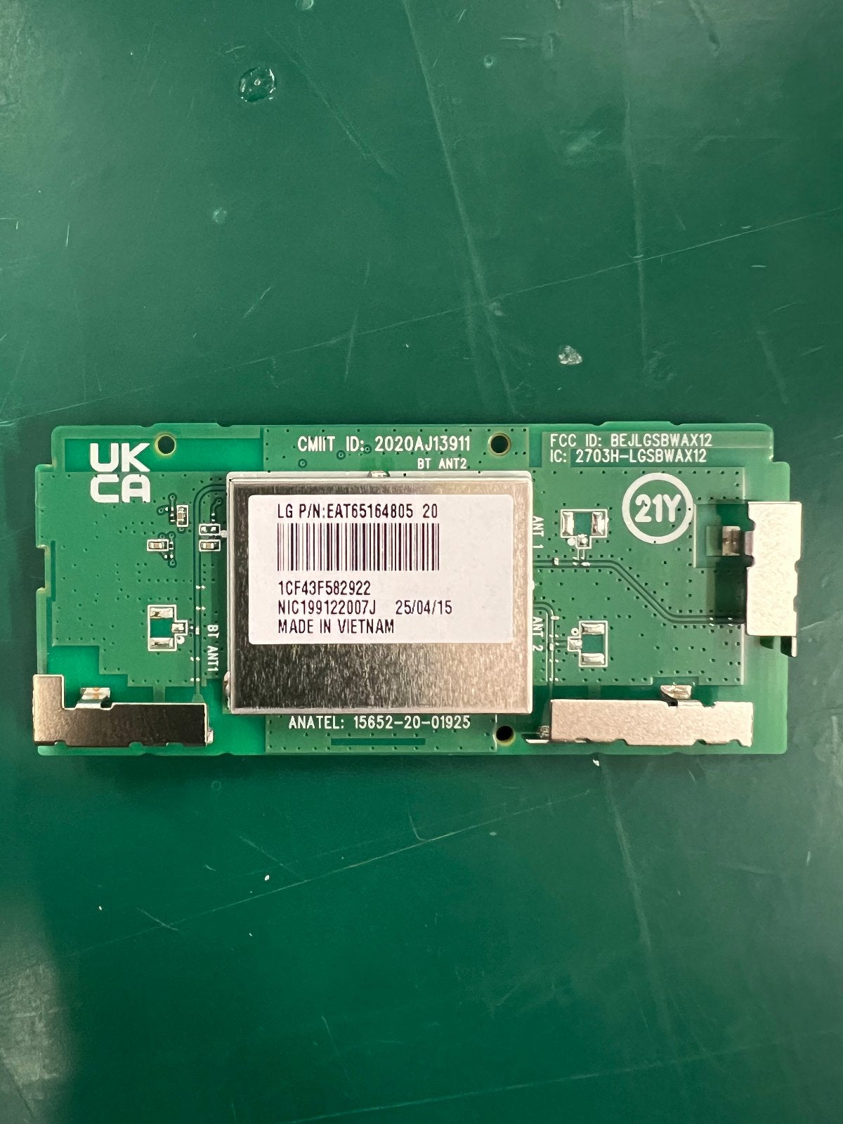 LG LGSBWAX12 WLAN/Bluetooth-Modul für Smart-TV – EAT65164805, geprüft