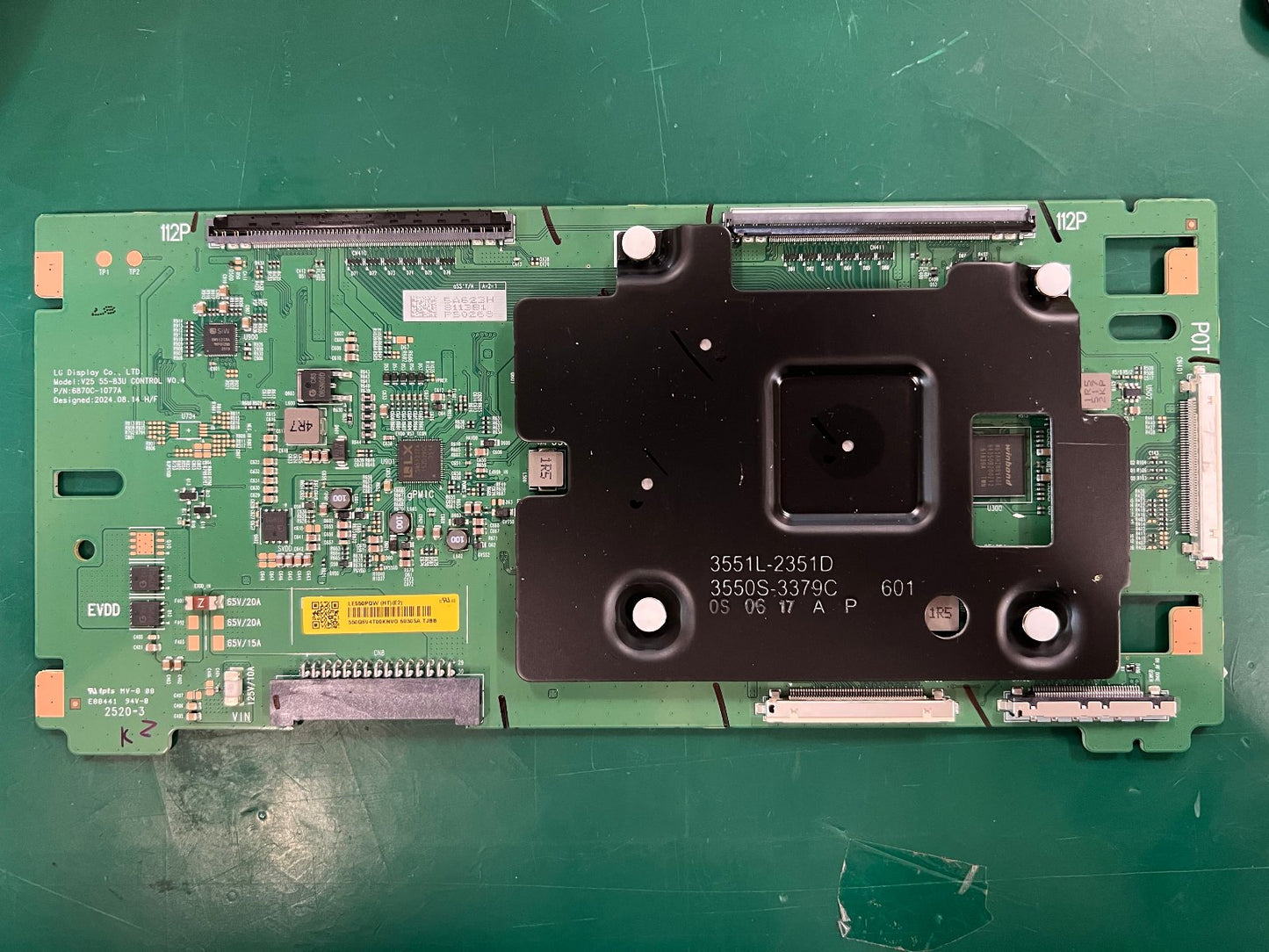 LG T-Con Board 6870C-1077A V25 55-B3U für 55" LE550PQW – geprüft