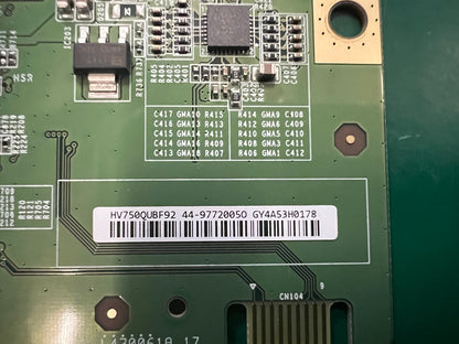 BOE T-Con-Board HV750QUBF92 47-6021663 75 Zoll TV geprüft 4 Stück