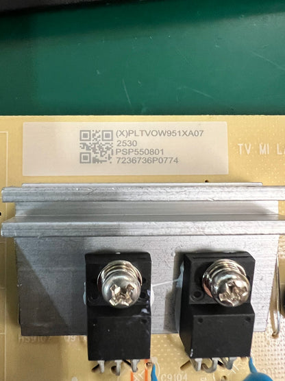 TP VISION PLTVOW951XA07 TV-Netzteil-Platine PSP550801 – geprüft